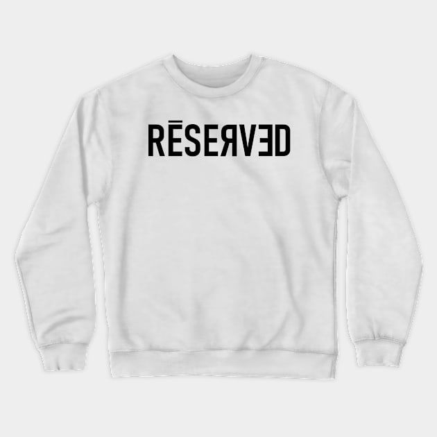 Reserved for Bad Guy Billie Crewneck Sweatshirt by CeeGunn